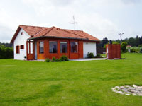 Holiday house near Zvíkov - front view