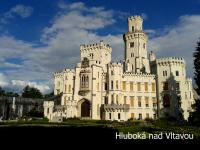 26 km castle Hluboká nad Vltavou