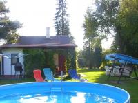 Chalet Jindřichův Hradec - garden with sitting