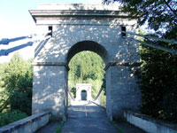 Chalet near Bechyně - the bridge Stárlec