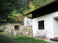 Chalet Orlík lake - outside sitting