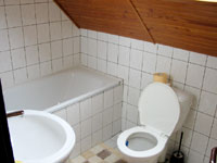 Cottage in the Bohemian forest - bathroom