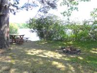 Chata Lipnice - venkovní posezení - ohniště