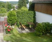 House in the Bohemian forest - outside sitting