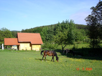 Chalet Blanský les - garden