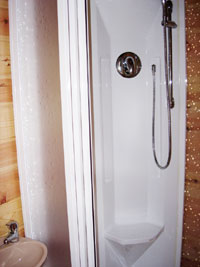 Chalet Blanský les - bathroom