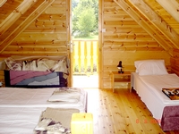 Chalet Blanský les - bedroom
