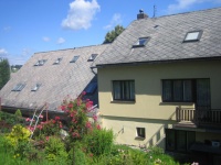 Cottage in the Bohemian forest - view from the garden