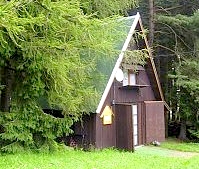 Chalet in the Bohemian forest - front view