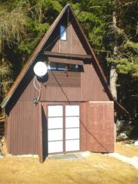 Chalet in the Bohemian forest - front view