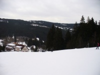 Chalet in the Bohemian forest - view from the chalet