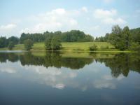 5 km pond Nový for fisherman