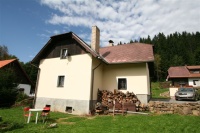 Cottage in the Bohemian forest - view  from the garden