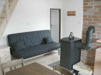chalet Bohdalín - living room