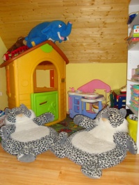 Timber house Krkonoše - playroom
