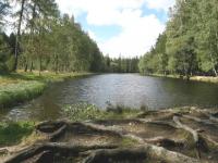 Lake Kram 4 km direction Vimperk-bathing and fishing-ground.