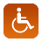 Wheelchair access pouze jeden schůdek do objektu
